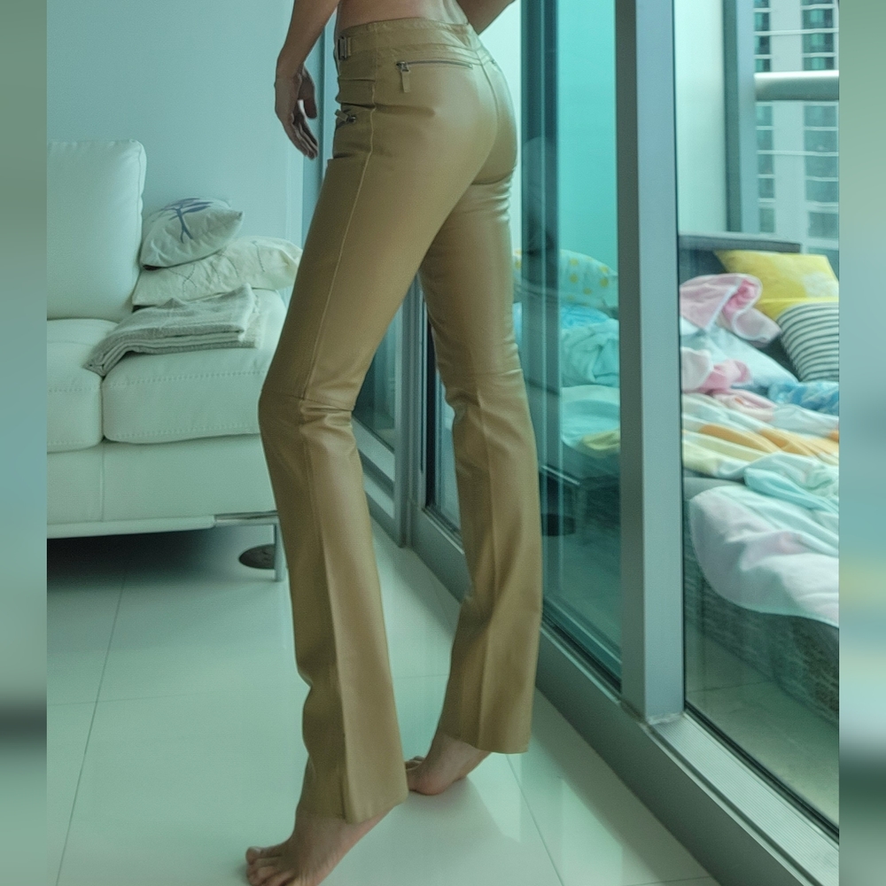 Maxstudio real leather pants 2 (fits 0)